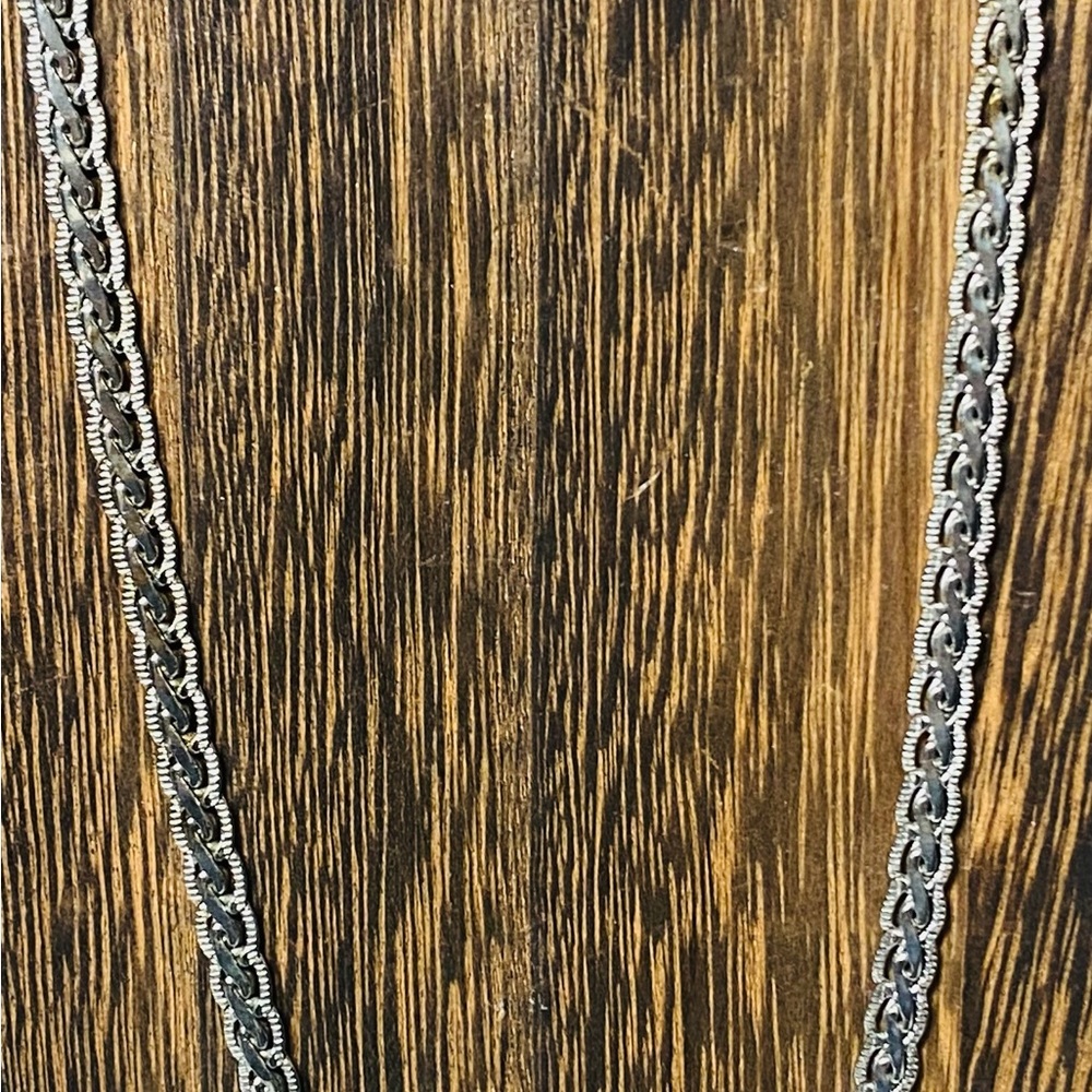 925 Silver Braid Chain 23”